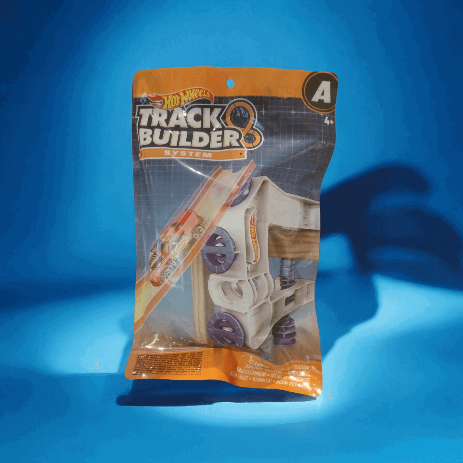 Hot Wheels - Track Builder System Clamp It (Pack A) Track Accessory Pack Mattel