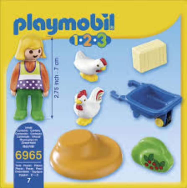 Playmobil 123 - Chicken Farmer 6965 Playmobil