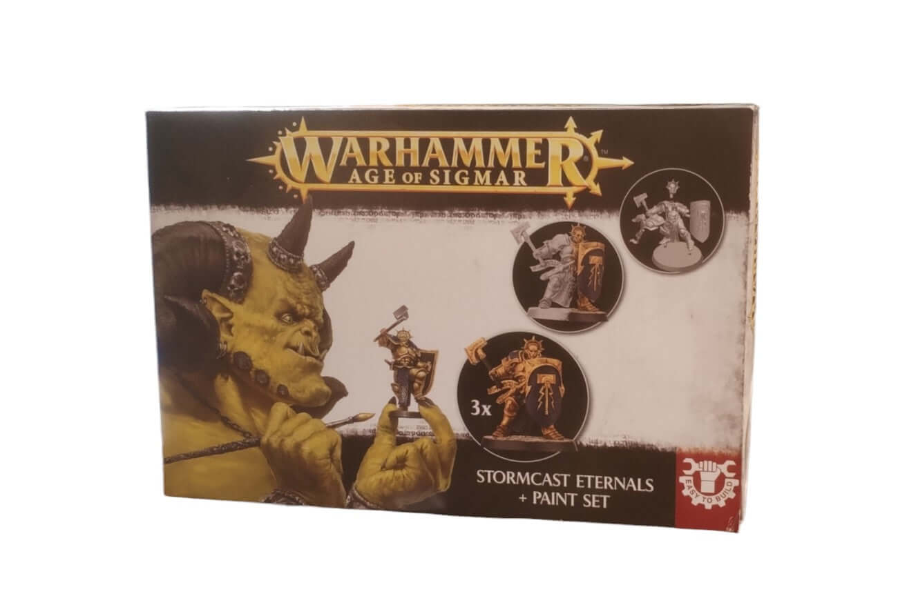 Warhammer Age of Sigmar - Storm cast Eternals + Paint Set Warhammer