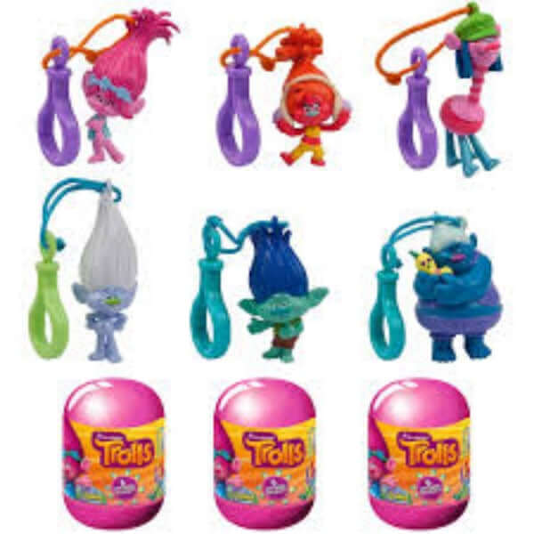 Trolls Deluxe Surprise Keychains The Imagination Shop