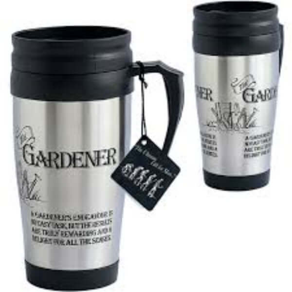 Novelty stay hot drinking cups Gardener The Imagination Shop