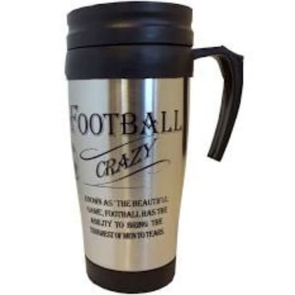 Novelty stay hot drinking cups Football The Imagination Shop