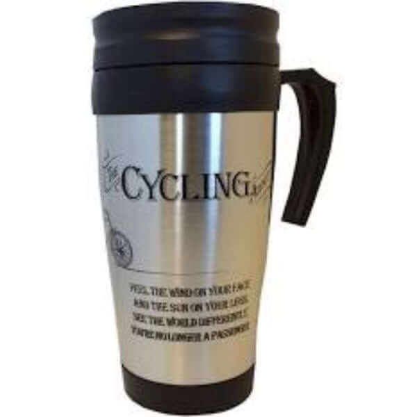 Novelty stay hot drinking cups Cycling The Imagination Shop