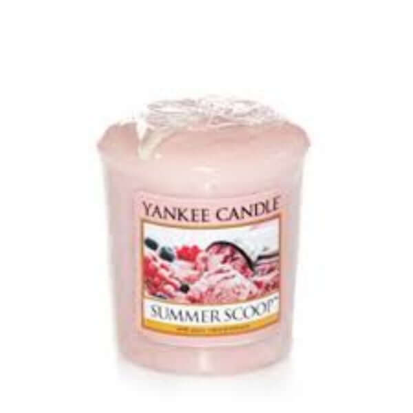 Yankee Candle Summer Scoop Scented Votive Candle Yankee Candle