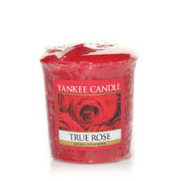 Yankee Candle True Rose Votive Scented Votive Candle Yankee Candle