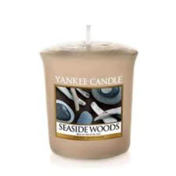 Yankee Candle Seaside Woods Votive Size Scented Candle Yankee Candle