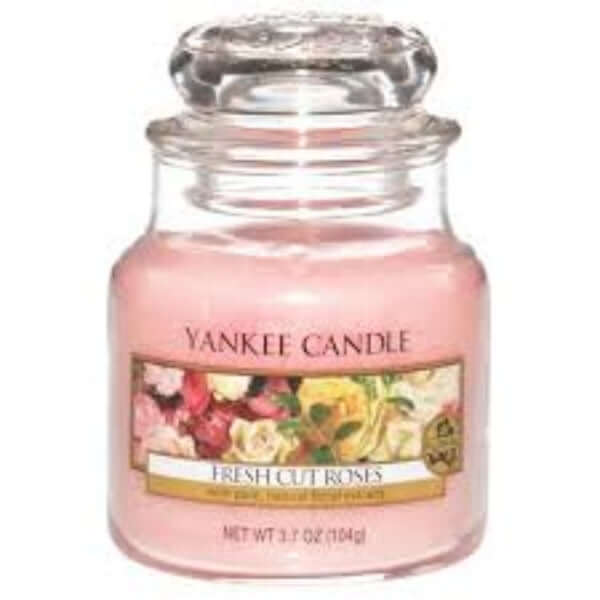 Yankee Candle Fresh Cut Roses Small Jar Scented Candle Yankee Candle