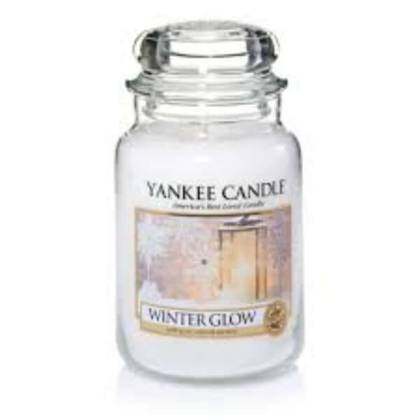 Yankee Candle Winter Glow Large Jar Scented Candle Yankee Candle