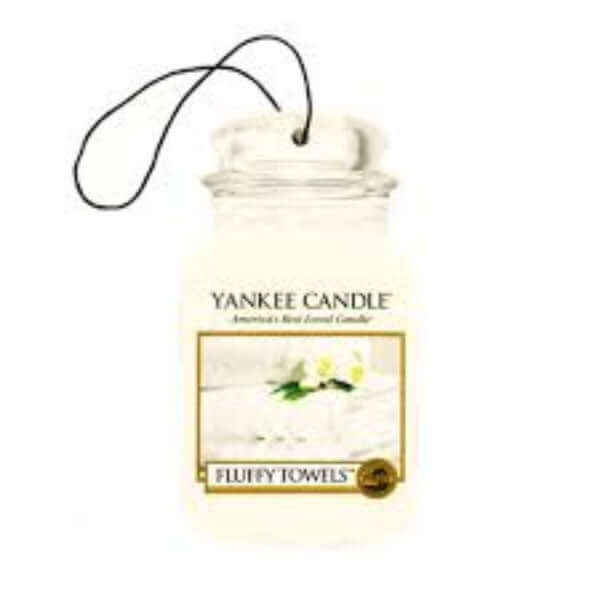 Yankee Candle - Fluffy Towels Car Jar Scented Freshener Yankee Candle