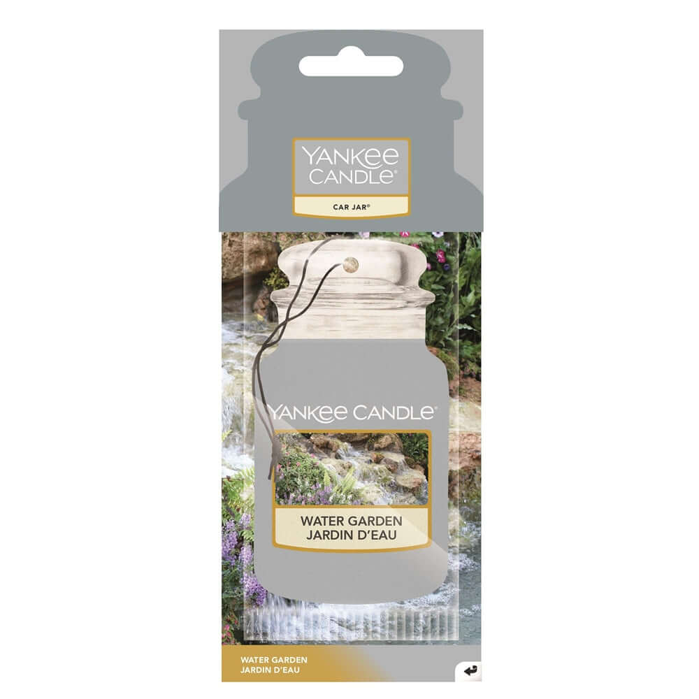 Yankee Candle - Water Garden Car Jar Scented Freshener Yankee Candle