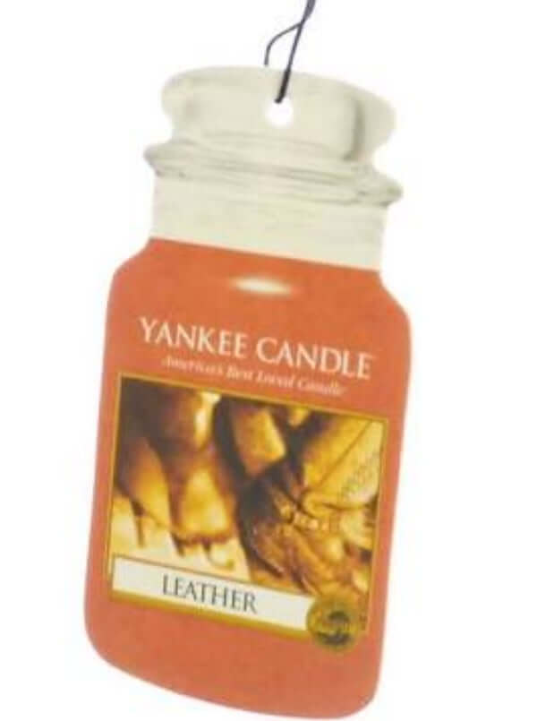 Yankee Candle - Leather Car Jar The Imagination Shop
