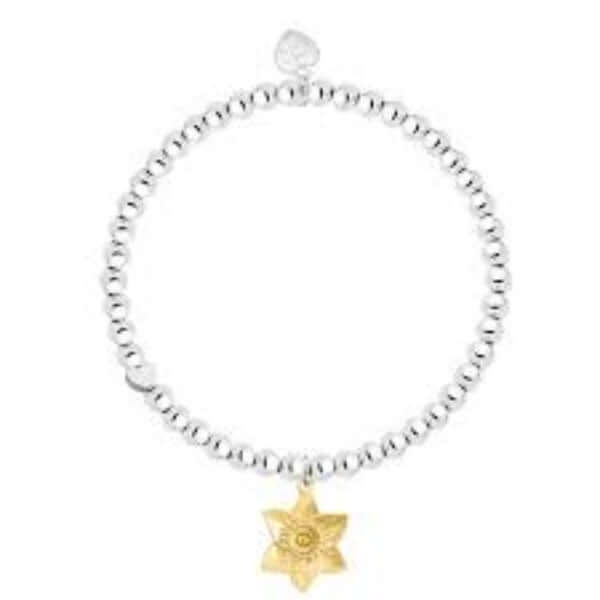 Life Charms Jewellery - I love Wales daffodil Bracelet The Imagination Shop