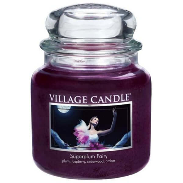 Village Candle - Sugarplum Fairy Medium Jar Village Candles