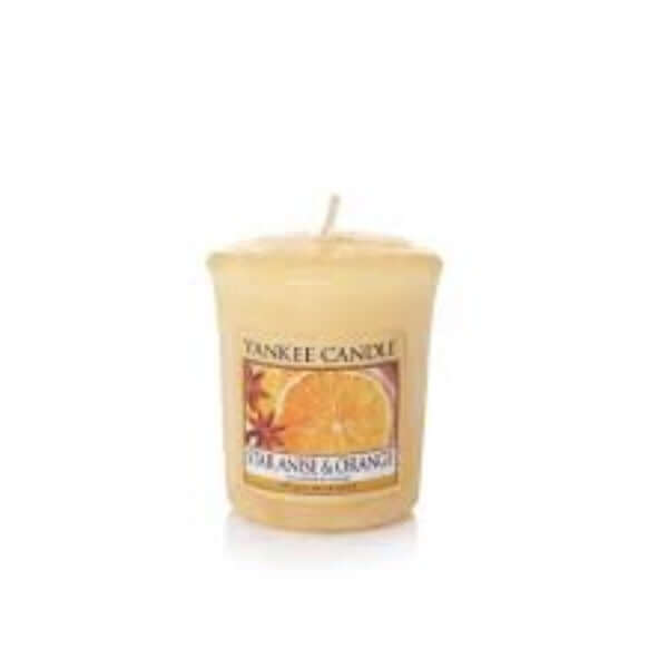 Yankee Candle - Star Anise and Orange Scented Votive Candle Yankee Candle