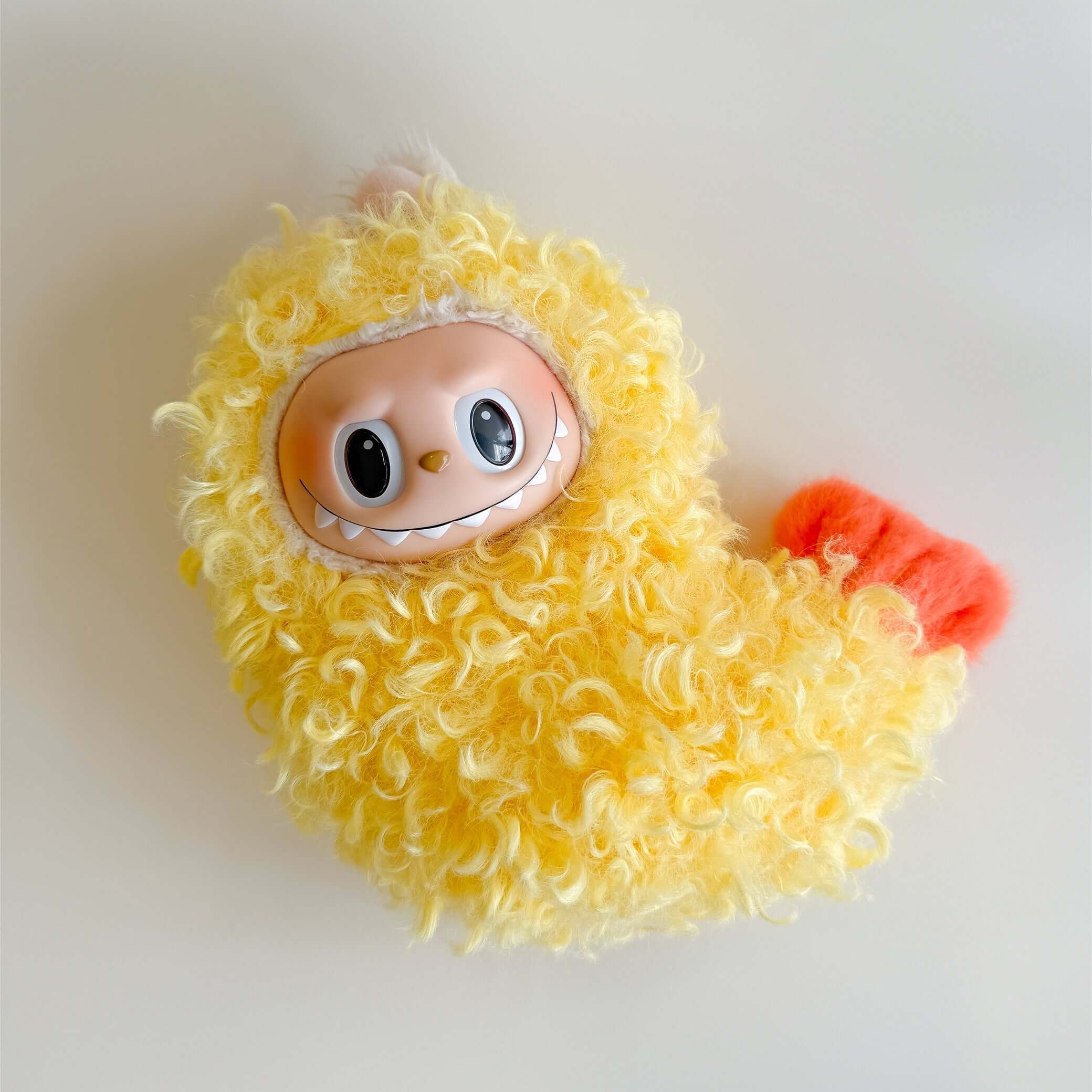 Labubu Fluffy Costume - Fried Shrimp Edition FOXLEY LONDON
