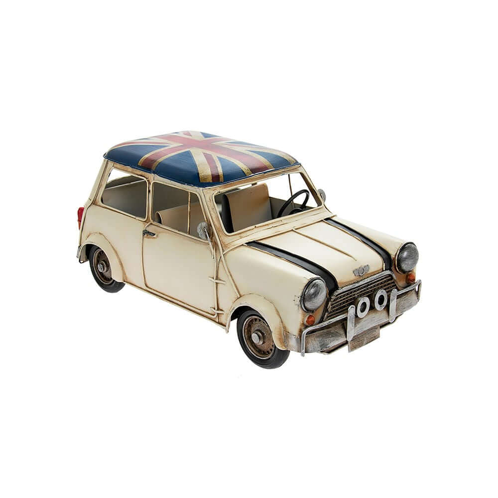 Classic Mini Style Ornamental Decorative Rally Car Joe Davies