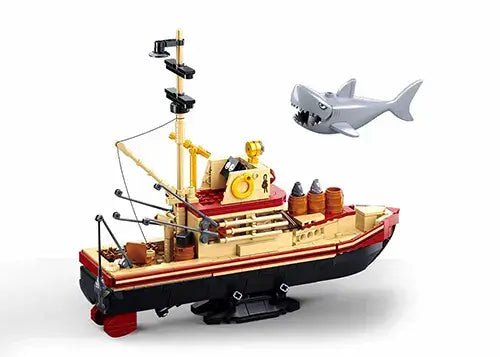 Sluban - Model Bricks The Great Shark Building Brick Set Sluban