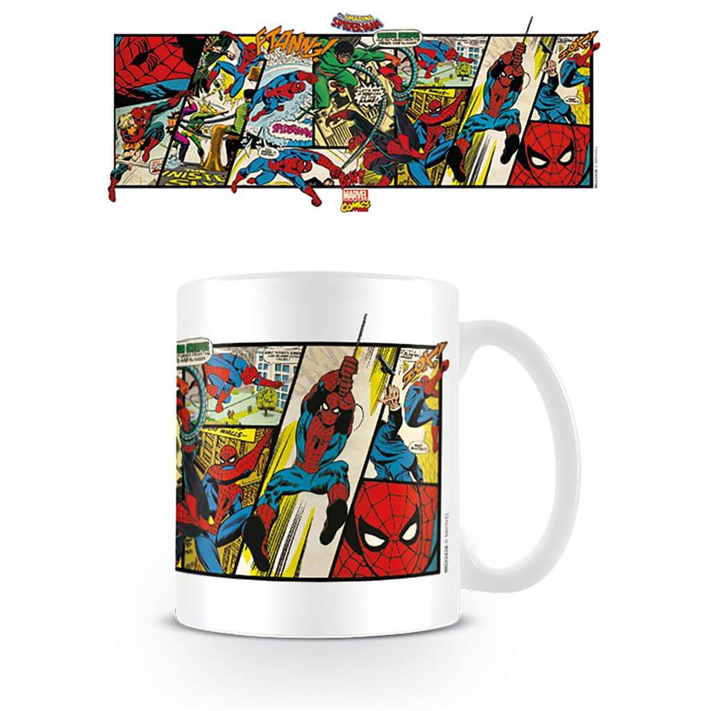 Marvel Comics Spider-man Panels Mug Pyramid International