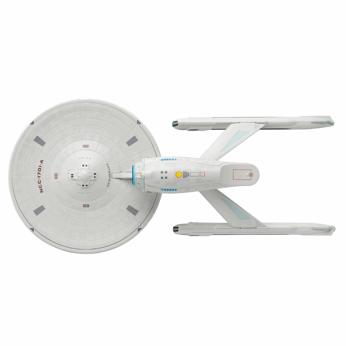 #06 U.S.S. Enterprise NCC-1701-A (Constitution-class refit) XL EDITION Die-cast Model Ship (Eaglemoss / Star Trek) Real Merch