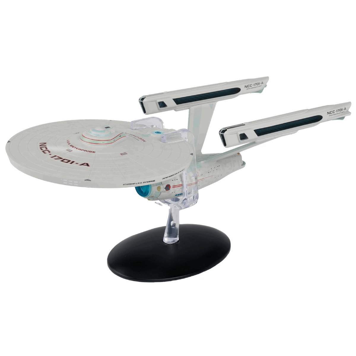#06 U.S.S. Enterprise NCC-1701-A (Constitution-class refit) XL EDITION Die-cast Model Ship (Eaglemoss / Star Trek) Real Merch