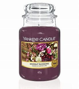 Yankee Candle Moonlit Blossoms - Large Jar Fragranced Candle Yankee Candle