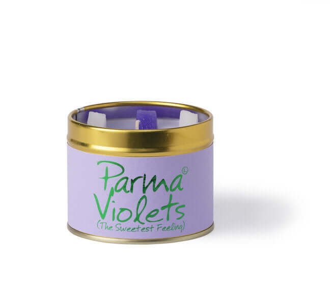 Lily Flame - Parma Violets Scented Tin Candle Lily-Flame