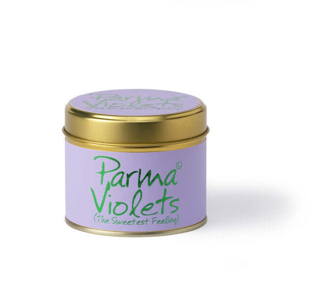 Lily Flame - Parma Violets Scented Tin Candle Lily-Flame