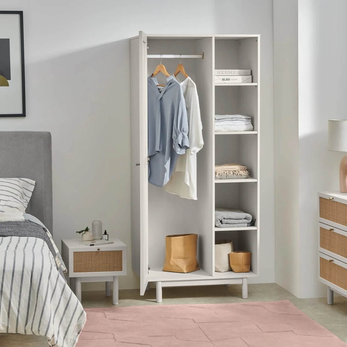 Pavia Double wardrobe (Sealed New Flat packed - Delivery Not Included) Made.com
