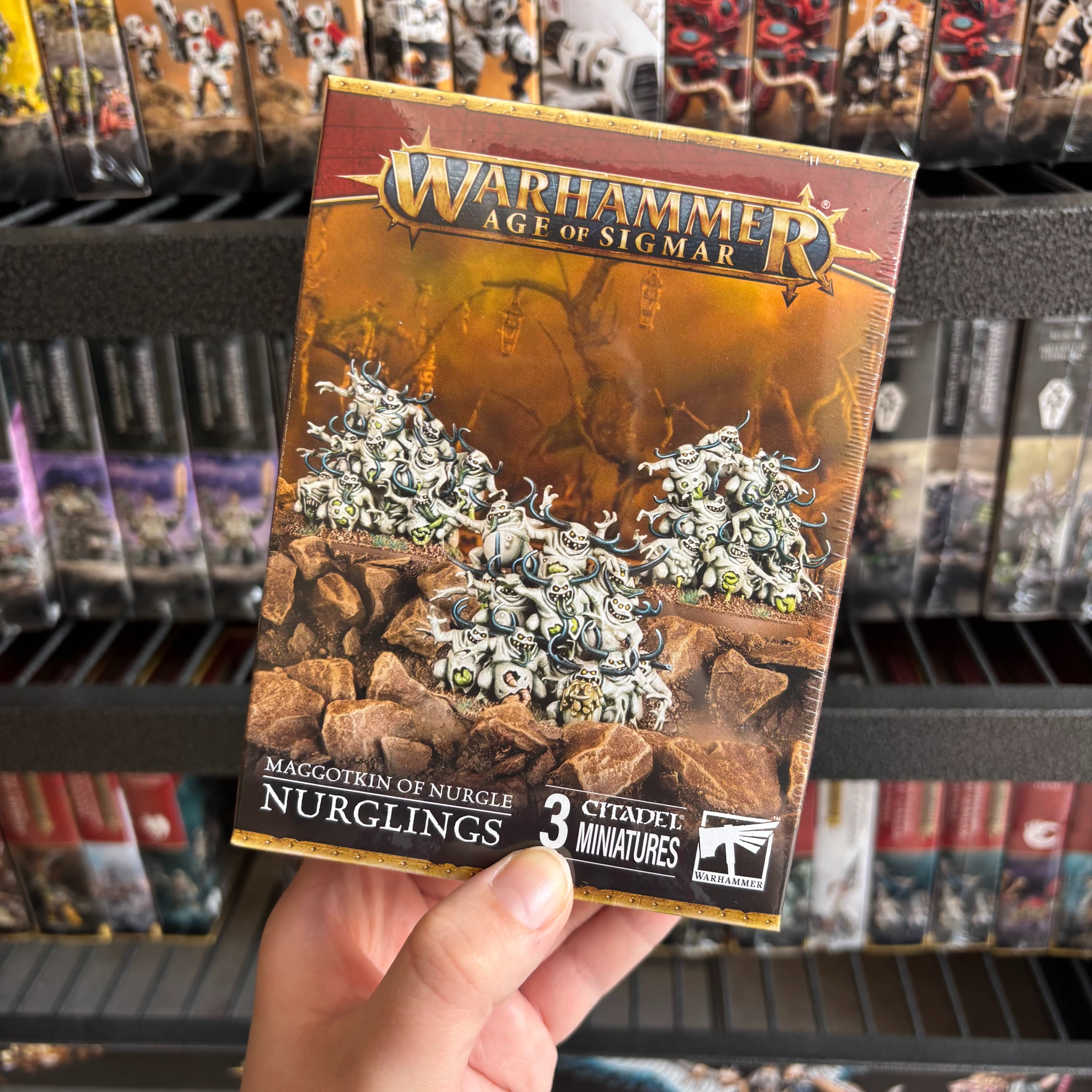 Warhammer Age Of Sigmar Nurglings - Maggotkin Of Nurgle Curious Minds