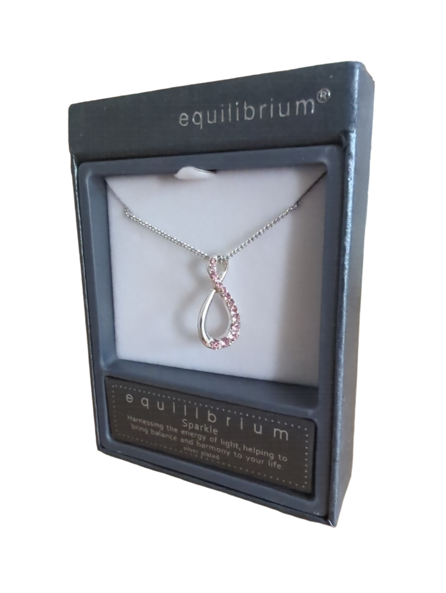 Equilibrium Gold Plated Necklace & Earrings Gift Set - Diamante He –  Crusader Gifts