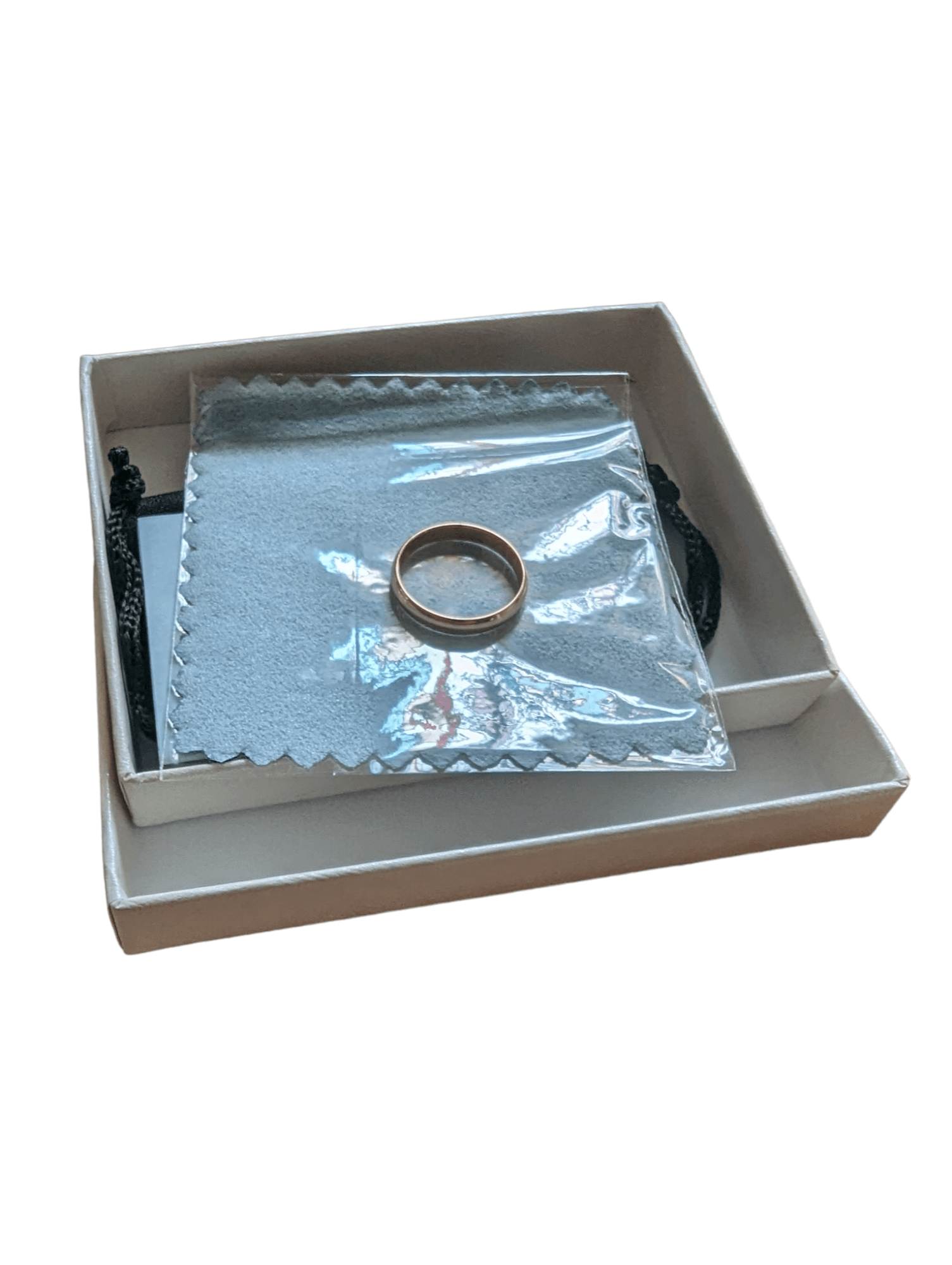 Silvora Jewellery - Plain Silver Ring for Bride 14mm Silvora