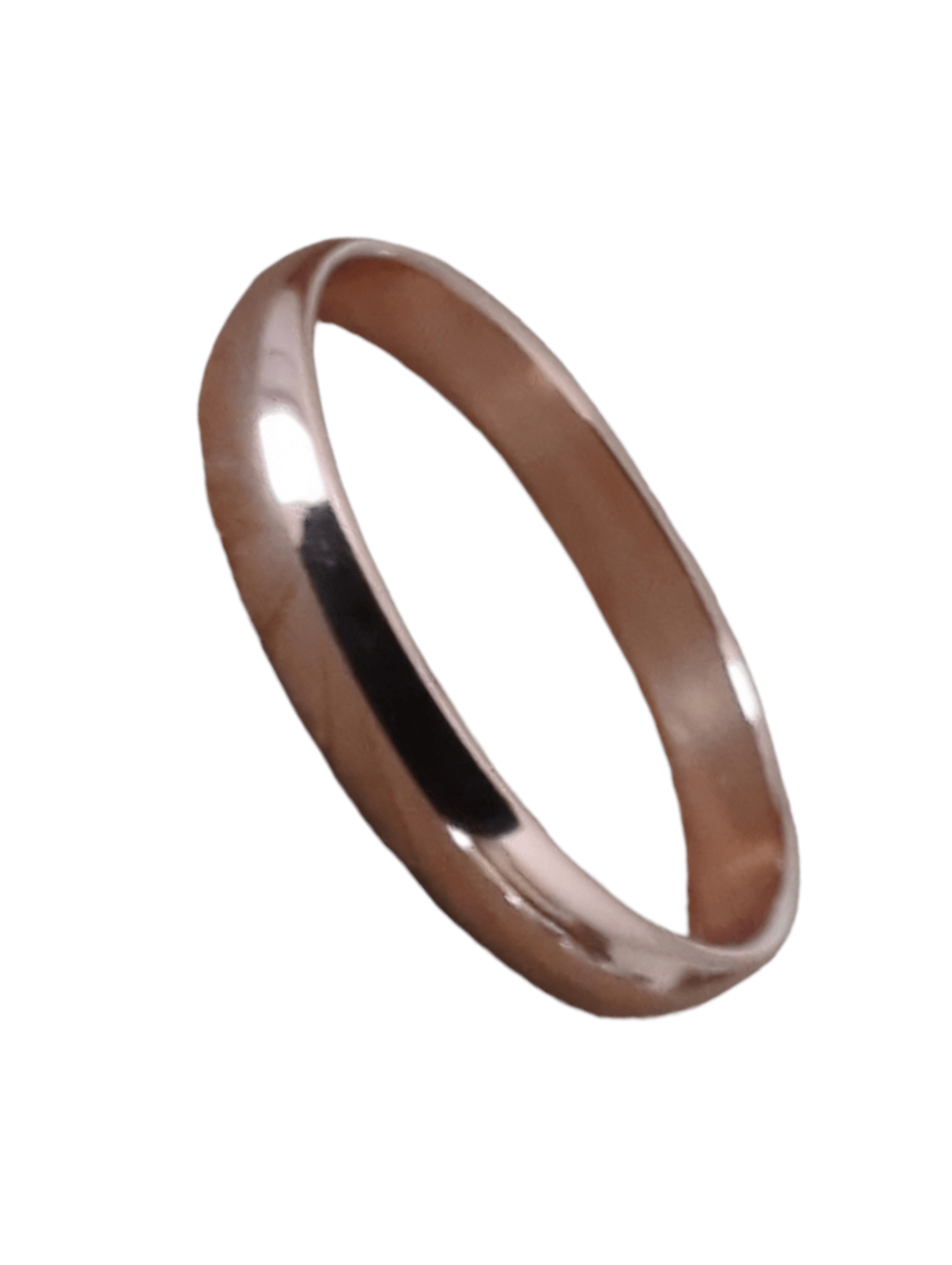 Silvora Jewellery - Rose Gold Colour Wedding Band Silvora