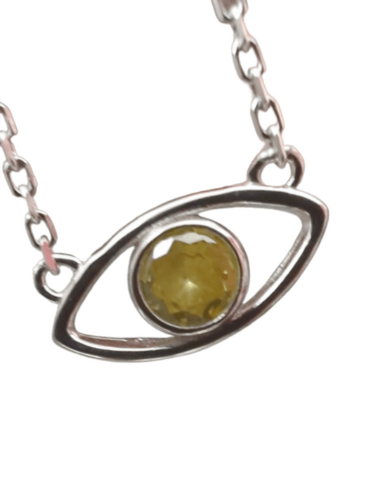 Silvora Jewellery - Eye Choker Chain Necklace - The Imagination Shop - Silvora 