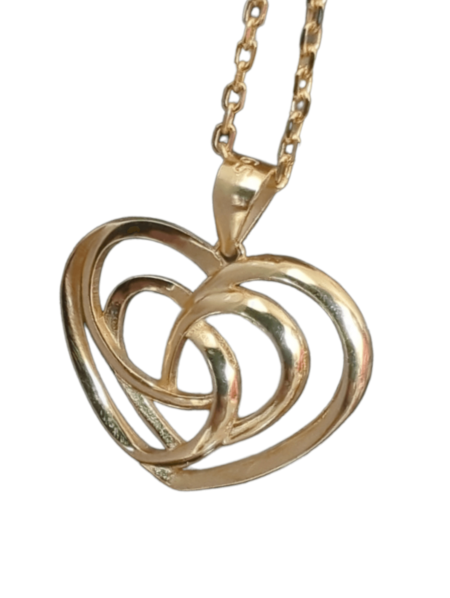 Silvora Jewellery - Celtic Heart Pendant Necklace Silvora