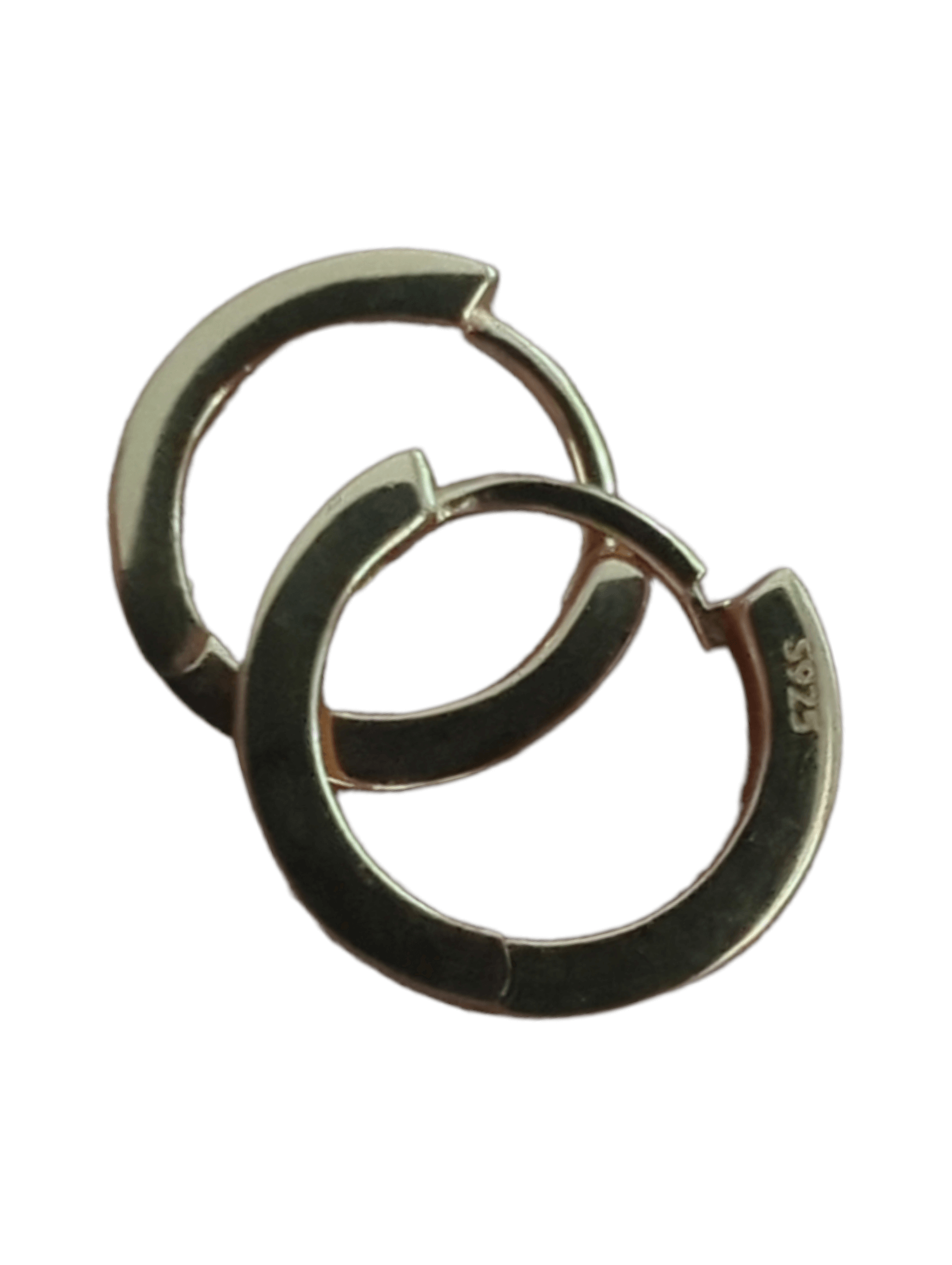 Silvora Jewellery - Rose Gold Polished Hoops Silvora