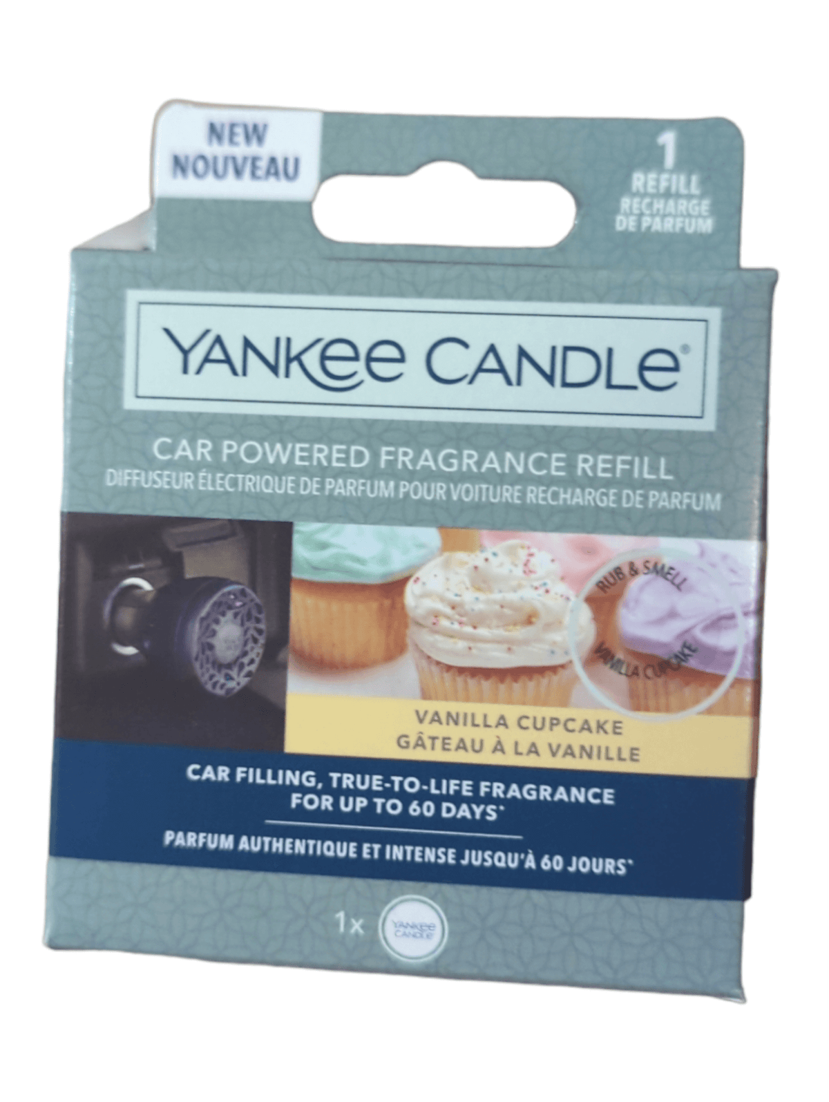 Yankee Candle - Vanilla Cupcake Car Powered Fragrance Refill Yankee Candle