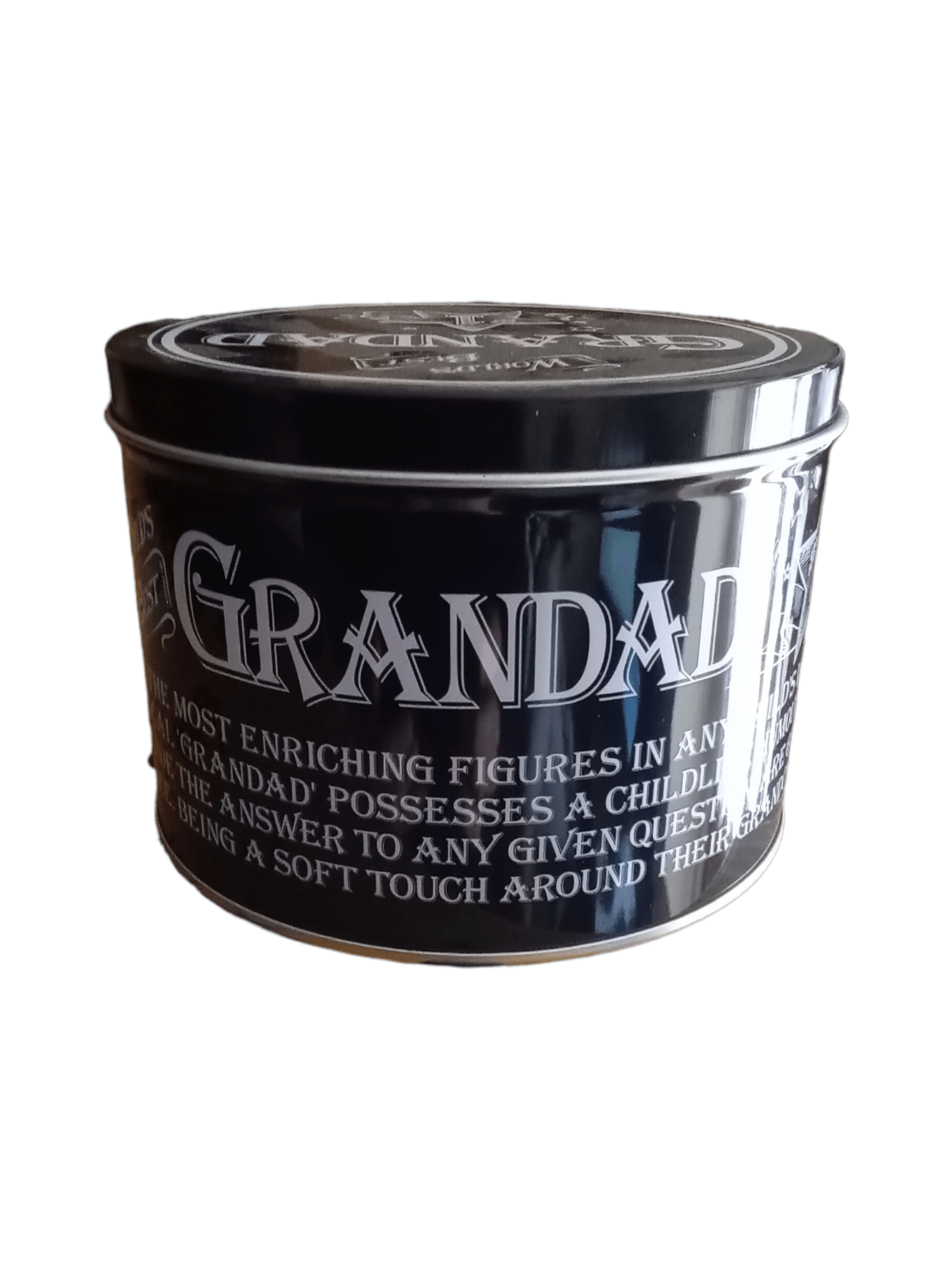 Personalised Tin and Mug Set grandad Arora