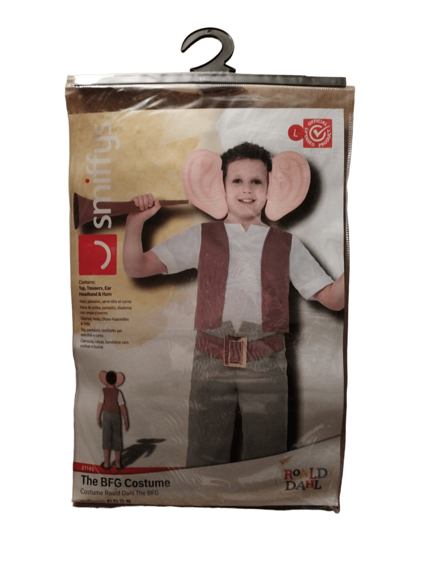 Smiffy's - Roald Dahl Kids BFG Costume Smiffys