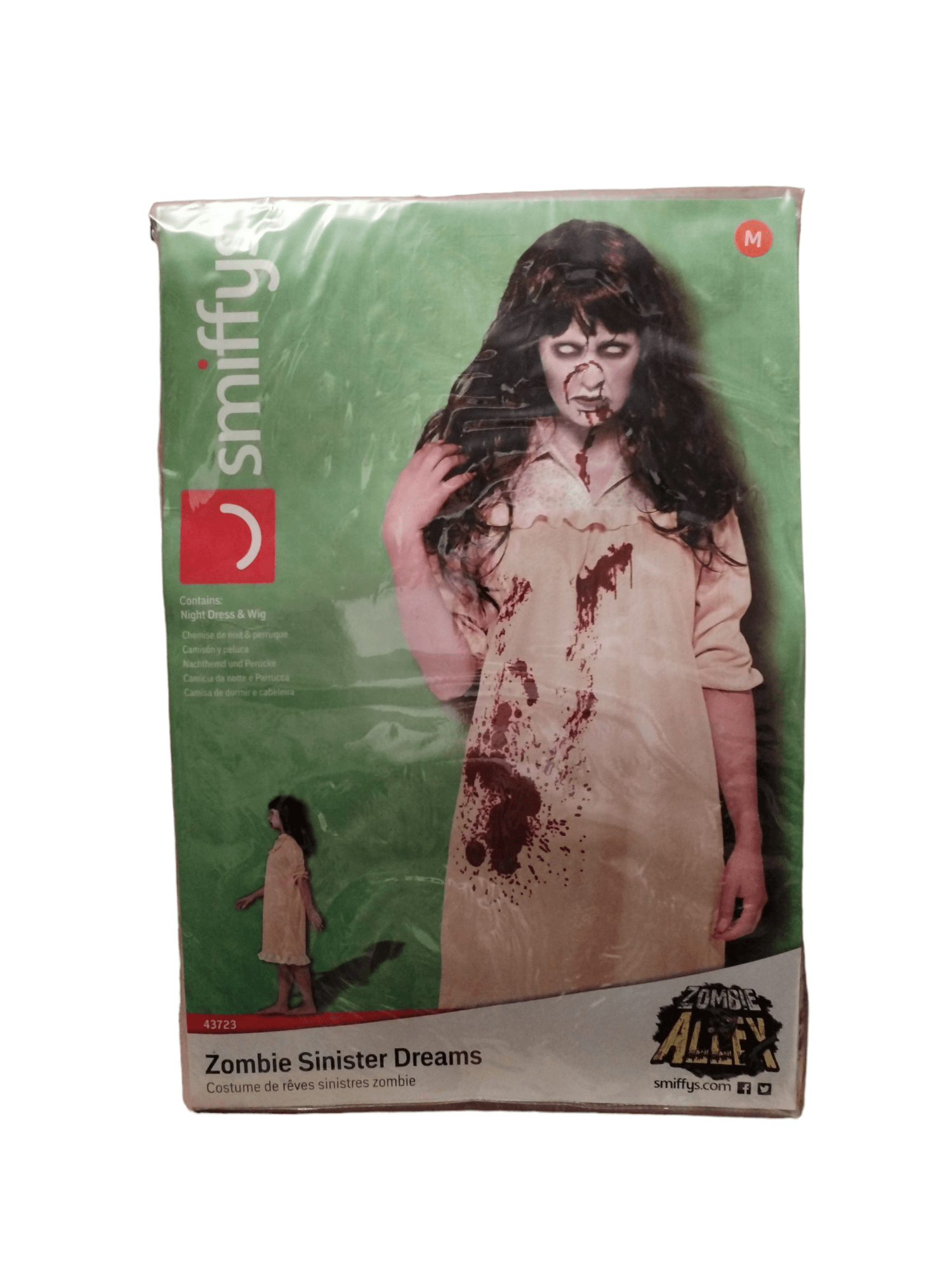 Smiffy's - Zombie Sinister Dreams Costume Size Medium sm