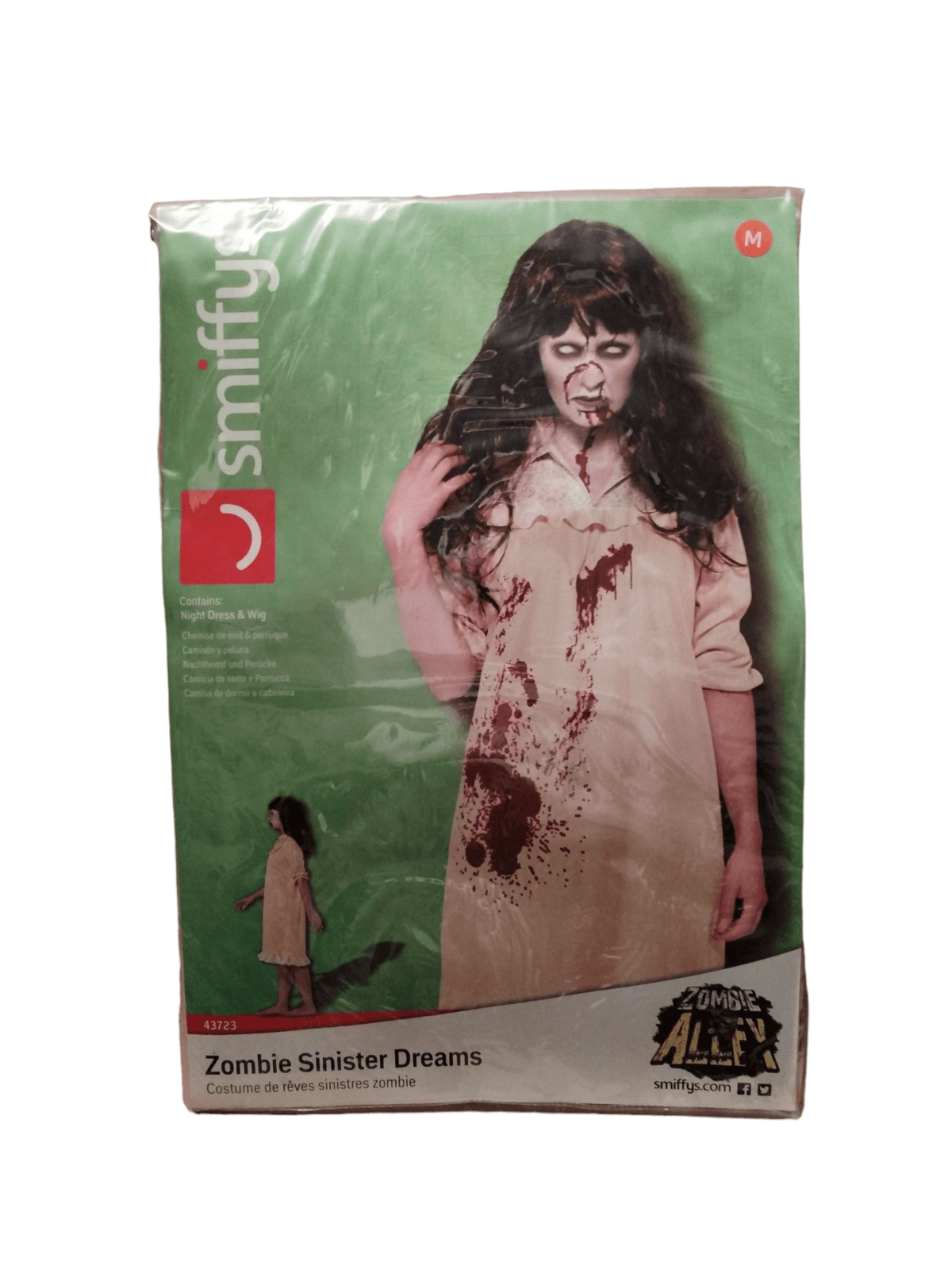 Smiffy's - Zombie Sinister Dreams Costume Size Medium sm