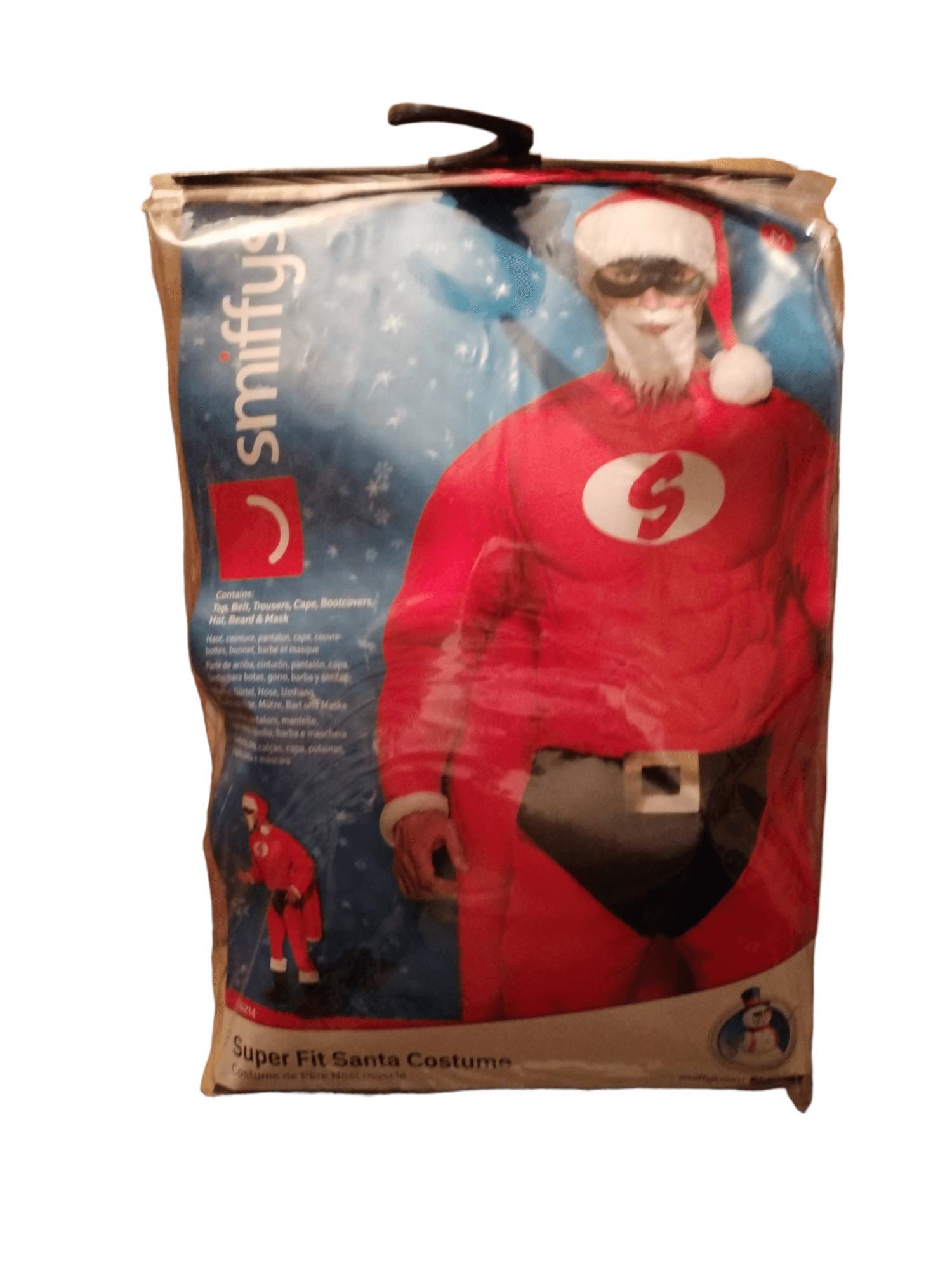 Smiffy's - Super-fit Santa Costume for Men Size Medium Smiffys