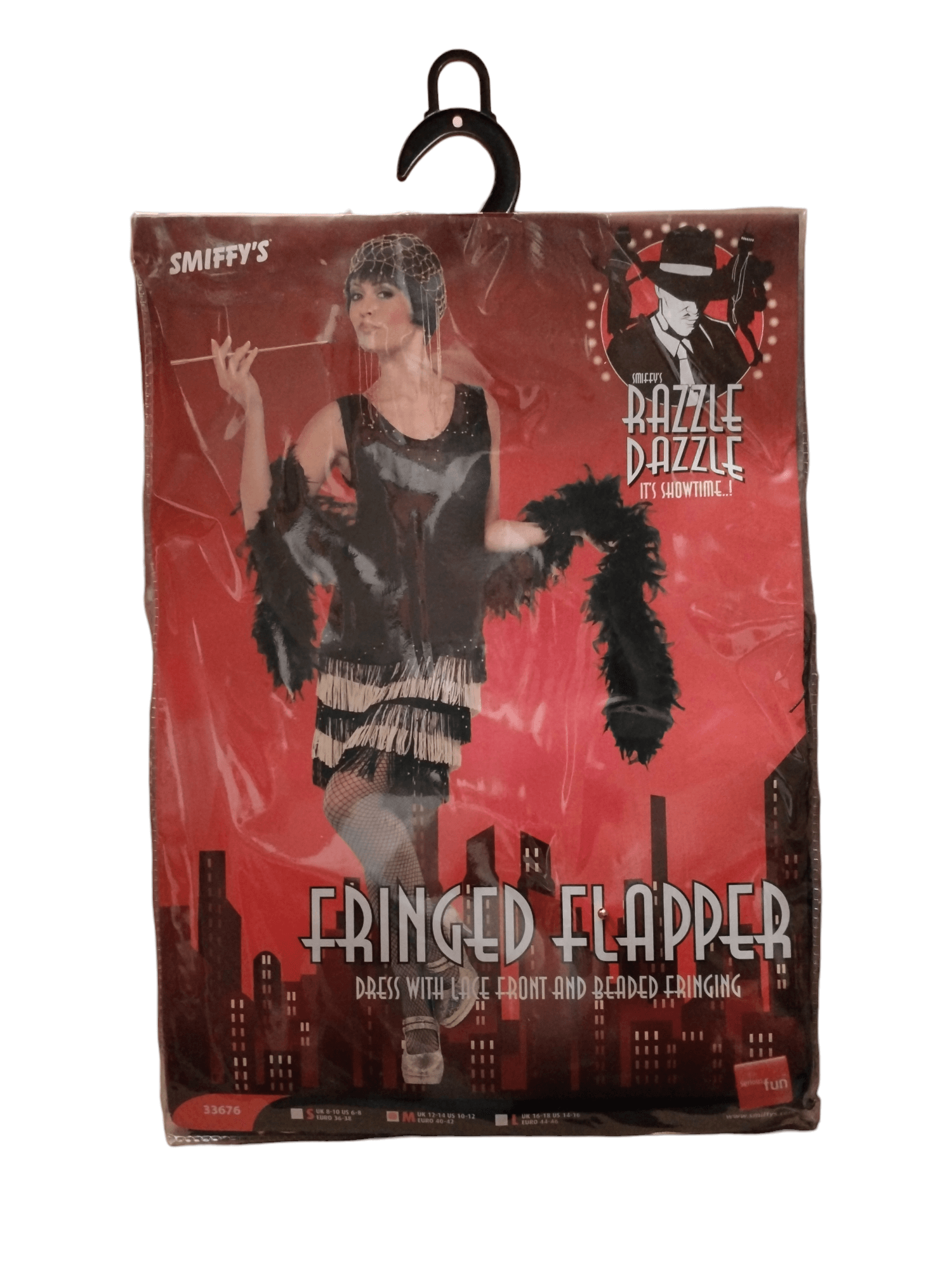 Smiffy's - Fringed Flapper Costume Large Smiffys