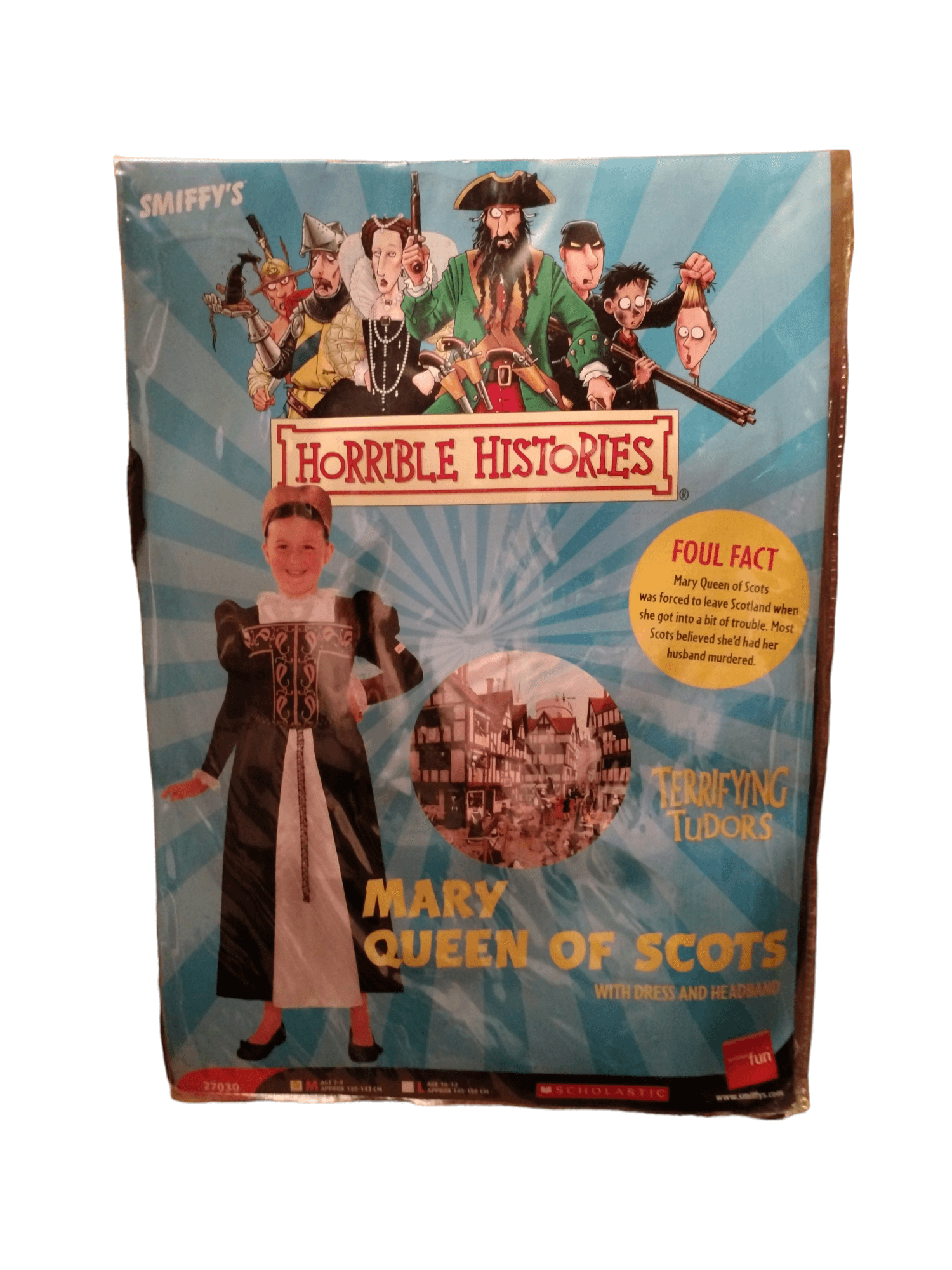 Smiffy's - Mary Queen Of Scots Costume Size Medium Smiffys