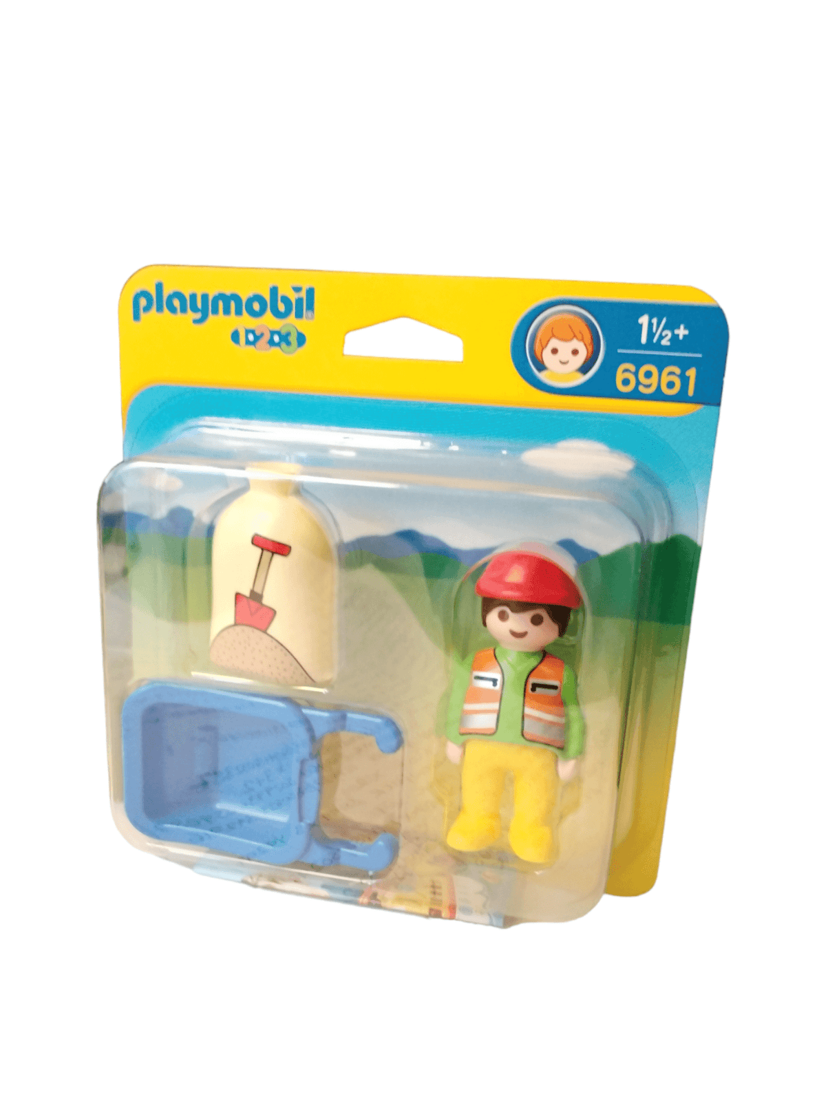 Playmobil 123 - Labourer Figure and Accessories 6961 Playmobil