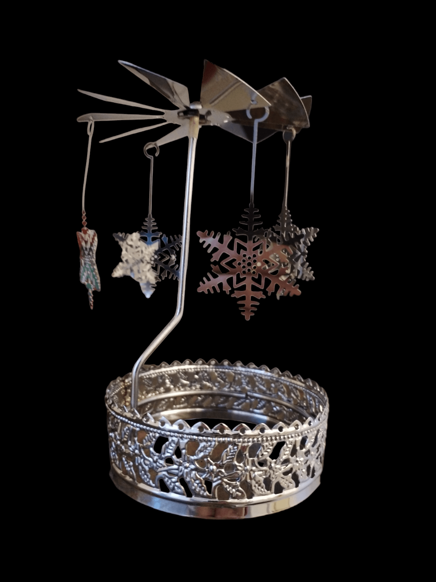 Snowflake Rotary Jar Top Fan Aroma