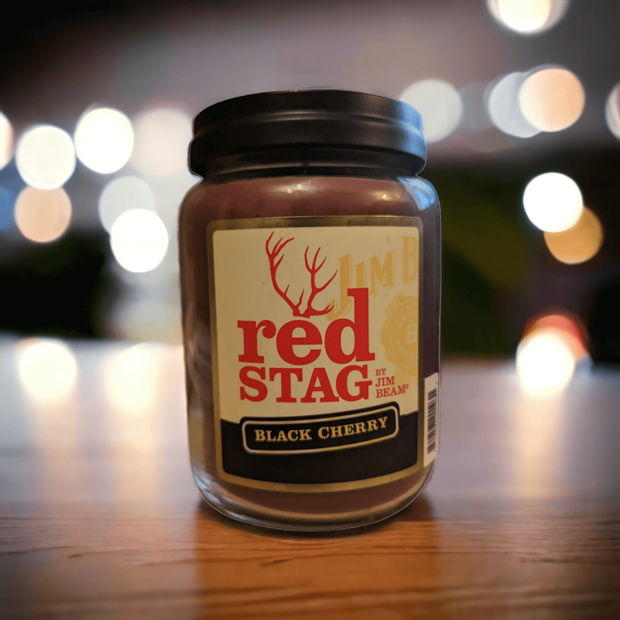 Red Stag - Black Cherry Large Jar Scented Candle Candleberry