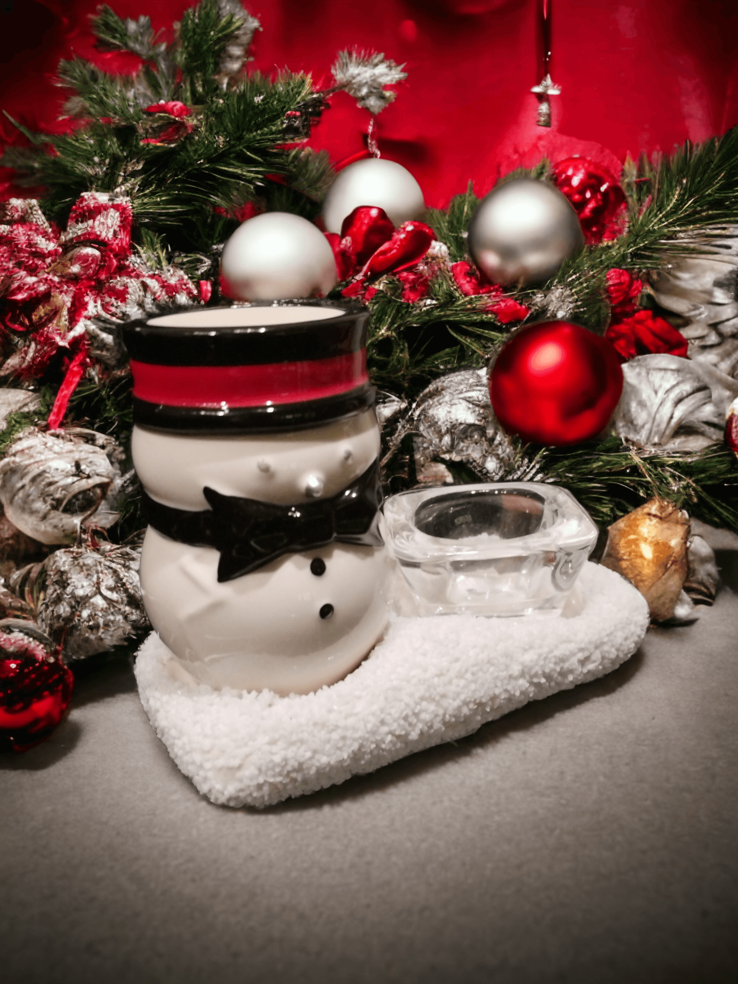 Yankee Candle Christmas Snowman Tealight Holder Yankee Candle