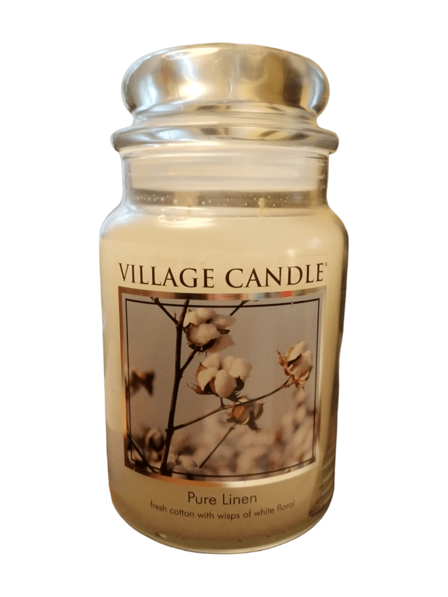 Village Candle - Pure Linen Large Jar Scented Candle Village Candle
