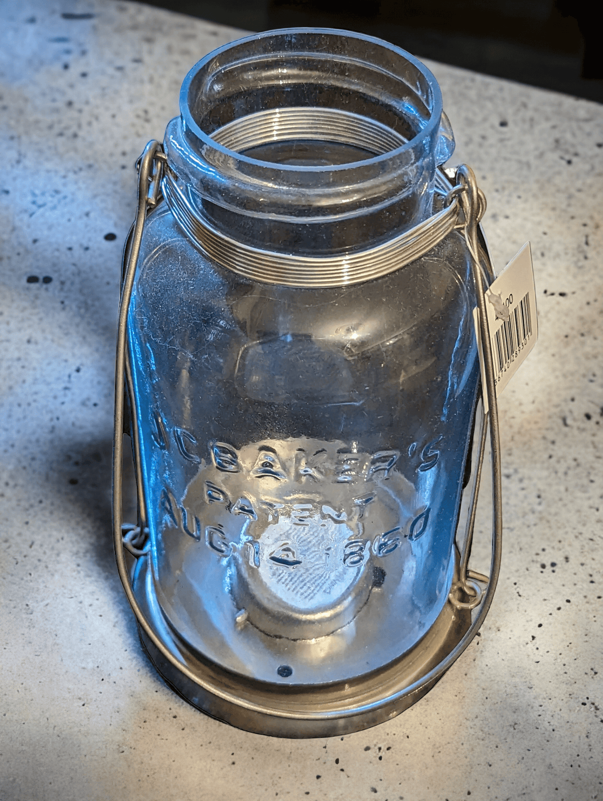 Mason Glass Jar Tealight Holder Lantern Candle
