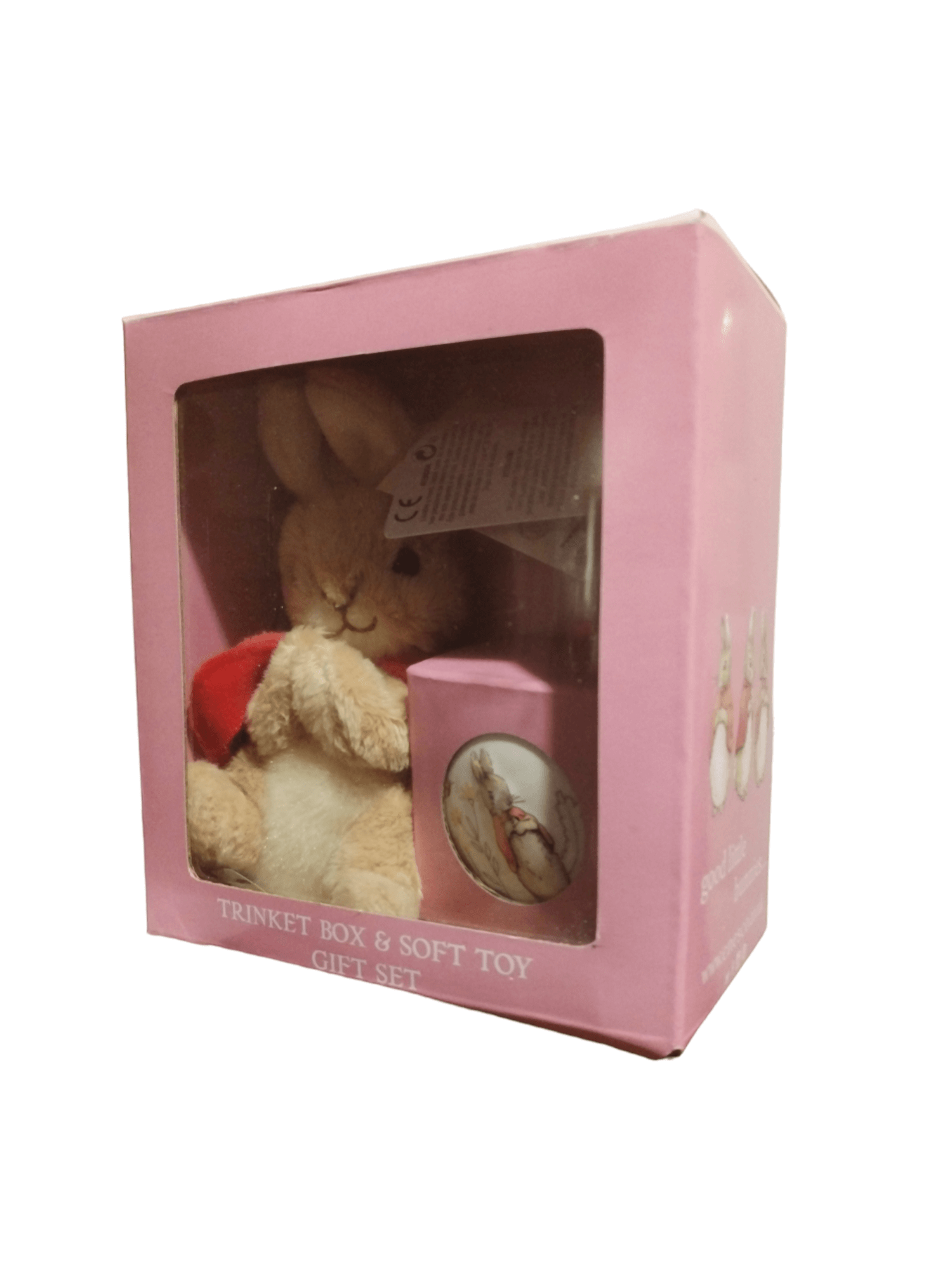 Peter Rabbit - Flopsy Trinket Box And Soft Toy Giftset Enesco